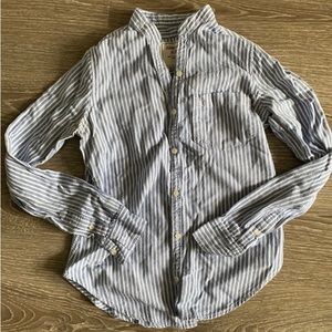 Abercrombie & Fitch Striped Button Up